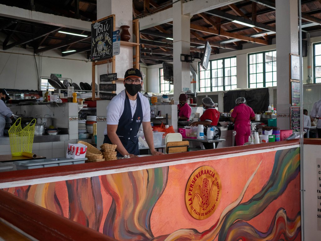 La Perseverancia. Visite guidée privée et personnalisée de Bogota avec un guide francophone.