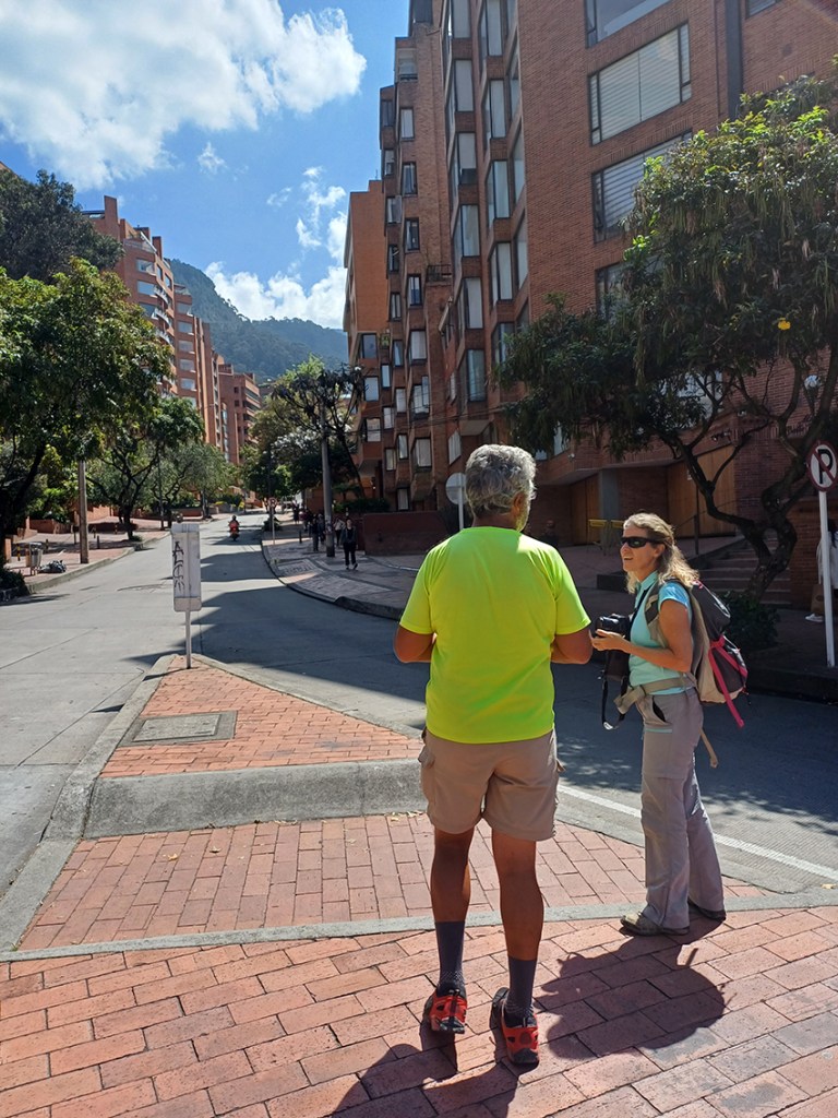 Visite guidée de Bogota, de la Candelaria et de Santa Fe en Francais.