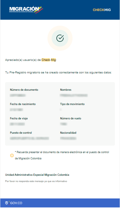 Réaliser le checkmig en ligne. Voyage Colombie. Guide Francophone à Bogota